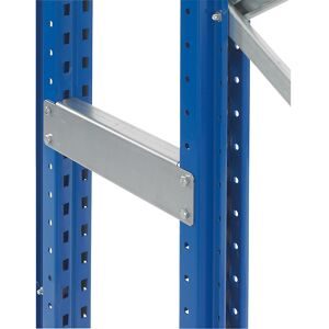 Schulte Lagertechnik Distanzstück für Paletten-Doppelregale, Distanzabstand 400 mm, verzinkt