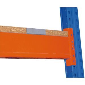 Spanplatte, aufgelegt, für Trägerlänge 3900 mm, für Regaltiefe 800 mm SCHULTE