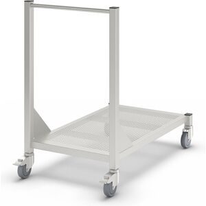 kaiserkraft Reinraum-Transportwagen, aus Edelstahl, 1 Etage, Länge 1000 mm
