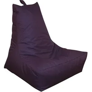 kaiserkraft Sitzsack LOUNGE, HxBxT 900 x 1000 x 800 mm, brombeer