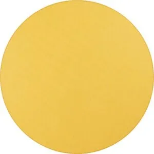 Akustik-Deckenplatte, PET-Filz, Ø 1200 mm, runde Form, gelb, ab 10 Stk eurokraft basic