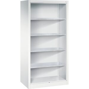 Regalschrank, mit 4 verzinkten Fachböden, HxBxT 1950 x 930 x 600 mm C+P