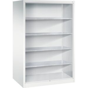 Regalschrank, mit 4 verzinkten Fachböden, HxBxT 1950 x 1200 x 800 mm C+P