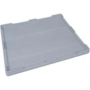 Deckel FP-EDA 1210 LID, für Big Box Grossbehälter mit Aussenmassen L 1000 x B 1200 mm, Polypropylen, grau