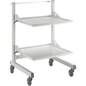 ESD-Gerätewagen, 2 Etagen, Länge 790 mm Treston