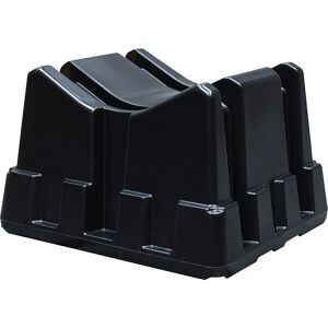 kaiserkraft Universal-Fassbock aus PE, für 60- und 200-l-Fass, schwarz