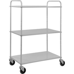 Regalwagen Zero, 3 Etagen, LxBxH 980 x 585 x 1445 mm Kongamek