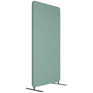 kaiserkraft Akustik-Trennwand Softline Salsa, Textil, HxB 1700 x 800 mm, grün