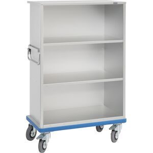 Schrankwagen GMÖHLING G®-Cup light, offene Front, bis 300 kg, 3 Etagen, Volumen ca. 460 l