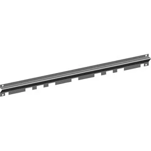 kaiserkraft Aufhängeschiene, für Sichtlagerkästen, HxB 50 x 665 mm