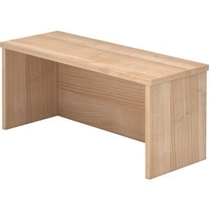 Thekenaufsatz Office Braun Holz 80 cm - Farbe: Nussbaum - Material: Holzwerkstoff - Thekenaufsatz