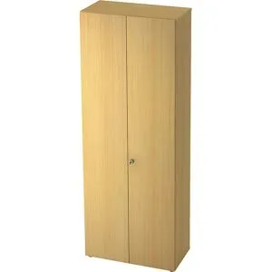 Aktenschrank, Flügeltüren, 5 Fachböden, Buche / Buche eurokraft pro