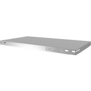 Fachboden für Lager-Steckregal, BxT 750 x 400 mm, verzinkt, Traglast 300 kg, Bauart schwer eurokraft pro