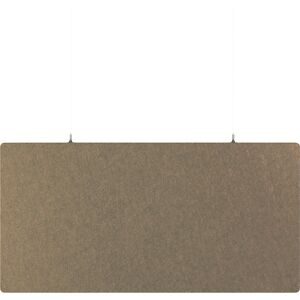 Akustik-Deckenplatte, PET-Filz, HxB 600 x 1200 mm, rechteckige Form, beige, ab 5 Stk eurokraft basic