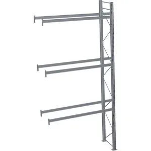 Palettenregal, feuerverzinkt, HxBxT 6000 x 2825 x 1100 mm, 3 Fachebenen, Anbauregal SCHULTE