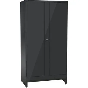 E-Multicabinet Fächerschrank, Erweiterungsmodul, HxBxT 1970 x 1000 x 580 mm, 2 x 1 Fach, anthrazitgrau LISTA