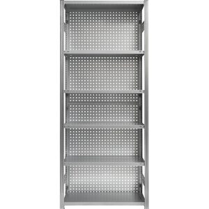 Rückwand, aus Stahl, HxB 3000 x 1000 mm, verzinkt eurokraft pro