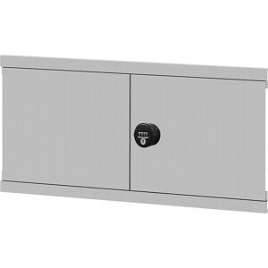 Flügeltür, Drehriegel, HxB 500 x 1000 mm, verzinkt eurokraft pro