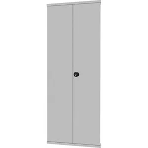 Flügeltür, RFID-Schloss, HxB 2500 x 1300 mm, verzinkt eurokraft pro
