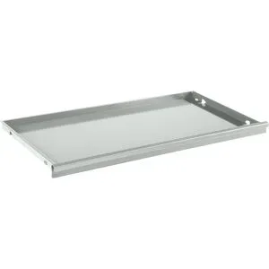 kaiserkraft Auszugboden für ESD-Flügeltürschrank, HxBxT 53 x 867 x 459 mm, Traglast 50 kg, lichtgrau RAL 7035