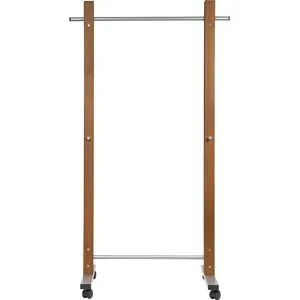 kaiserkraft Reihengarderobe MAULrumba, HxBxT 1745 x 510 x 775 mm, dunkelbraun