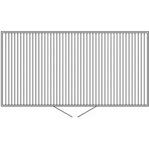 Gefahrstoff-Container zur passiven Lagerung entzündbarer Stoffe, Außen-HxBxT 2570 x 6075 x 2875 mm, verzinkt LaCont