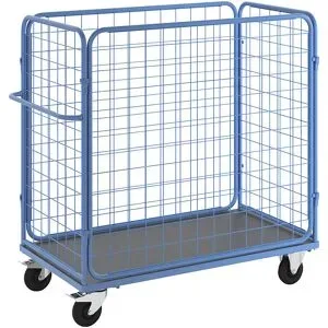 Paketwagen, HxBxT 1500 x 1550 x 800 mm, Tragfähigkeit 350 kg eurokraft pro