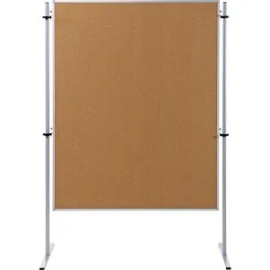 Funktions-Trennwand, Naturkork, HxB 1500 x 1200 mm, VE 2 Stk eurokraft basic