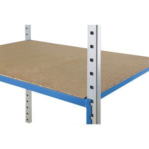 Spanplatten-Auflage, für Rohrboden-Steckregal, VE 2 Stk, BxT 960 x 595 mm Manorga