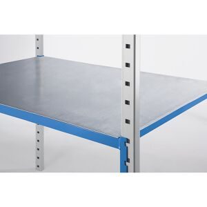 Stahlboden-Auflage, für Rohrboden-Steckregal, VE 2 Stk, BxT 960 x 995 mm Manorga