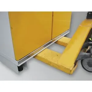 Schrank-Unterfahrsockel, für BxT 1550 x 1025 mm, für Fass-Schrank LaCont
