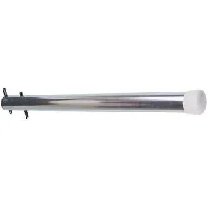 Unterteilungsrohr mit Endkappe, für Langgutregal, Tiefe 300 mm SCHULTE