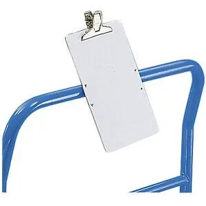 PVC-Schreibtafel, mit Papierklemme, LxB 330 x 222 mm eurokraft pro