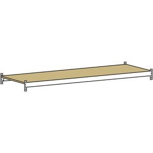 Zusatzebene mit Spanplatte, Spannweite 2000 mm, Tiefe 800 mm SCHULTE