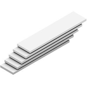 Fachboden, Breite 1300 mm, VE 5 Stk, Tiefe 300 mm, Traglast 200 kg, grau hofe