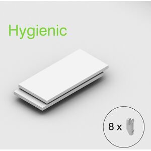 Fachboden, für Hygiene-Steckregal, VE 2 Stk, BxT 965 x 450 mm eurokraft pro