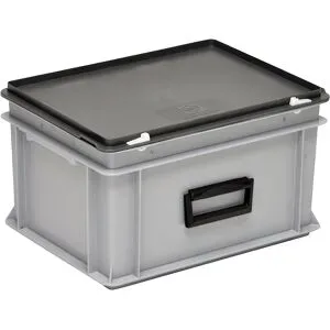 kaiserkraft Mehrzweckkoffer, Inhalt 20 l, Außenmaß LxBxH 400 x 300 x 220 mm, ab 1 Stück