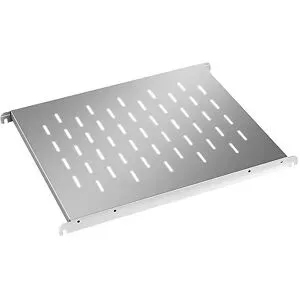 kaiserkraft Edelstahl-Fachboden, gelocht, BxT 640 x 540 mm