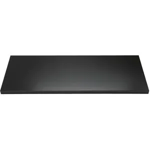 Fachboden mit Lateralhängevorrichtung, für BxT 914 x 400 mm, schwarz BISLEY