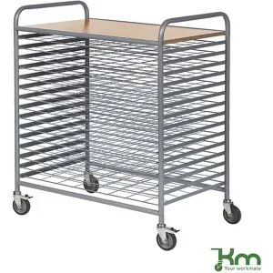 Profi-Trockenwagen, Tragfähigkeit 100 kg, 15 Etagen, ab 4 Stk Kongamek