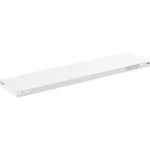 Fachboden extra, inkl. Bodenträgern, kunststoffbeschichtet, lichtgrau, BxT 1000 x 300 mm eurokraft pro