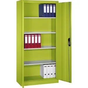 ACURADO Universalschrank, BxT 930 x 400 mm, viridingrün / viridingrün C+P