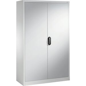 ACURADO Universalschrank, BxT 1200 x 500 mm, lichtgrau / weißaluminium C+P