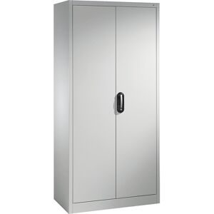 ACURADO Universalschrank, BxT 930 x 400 mm, weißaluminium / weißaluminium C+P