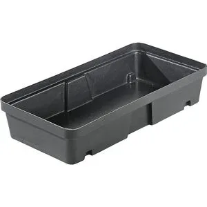 kaiserkraft Kleingebinde-Palettenwanne, aus Polyethylen (LDPE), Volumen 30 l, ohne Rost