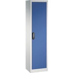 ACURADO Universalschrank, BxT 500 x 400 mm, lichtgrau / enzianblau C+P