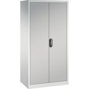 ACURADO Universalschrank, BxT 930 x 600 mm, lichtgrau / weißalu C+P