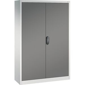 ACURADO Universalschrank, BxT 1200 x 400 mm, lichtgrau / vulkangrau C+P
