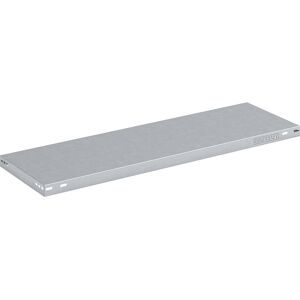 Stahlfachboden, Traglast 125 kg, verzinkt, BxT 1000 x 400 mm eurokraft pro
