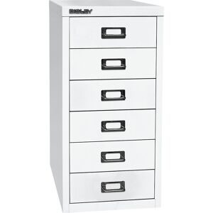 MultiDrawer? 29er Serie, DIN A4, 6 Schubladen, verkehrsweiß BISLEY